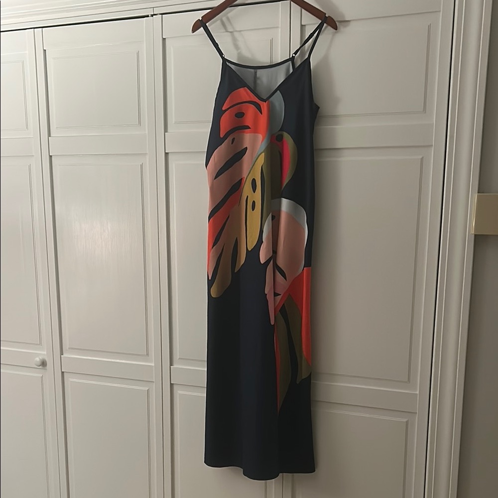 SHEIN Multicolor Abstract Maxi Dress